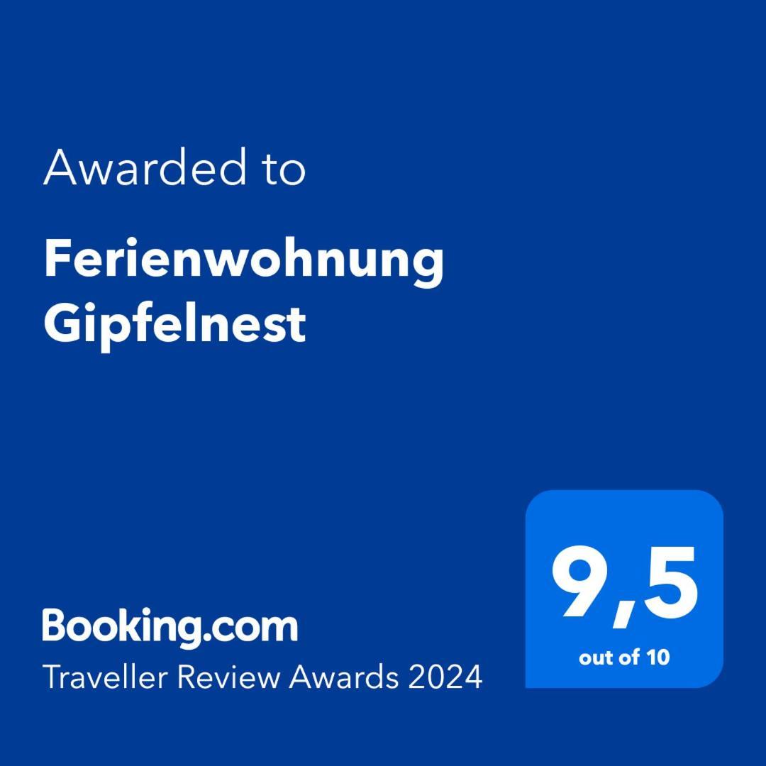 Ferienwohnung Gipfelnest 브라운라제 외부 사진